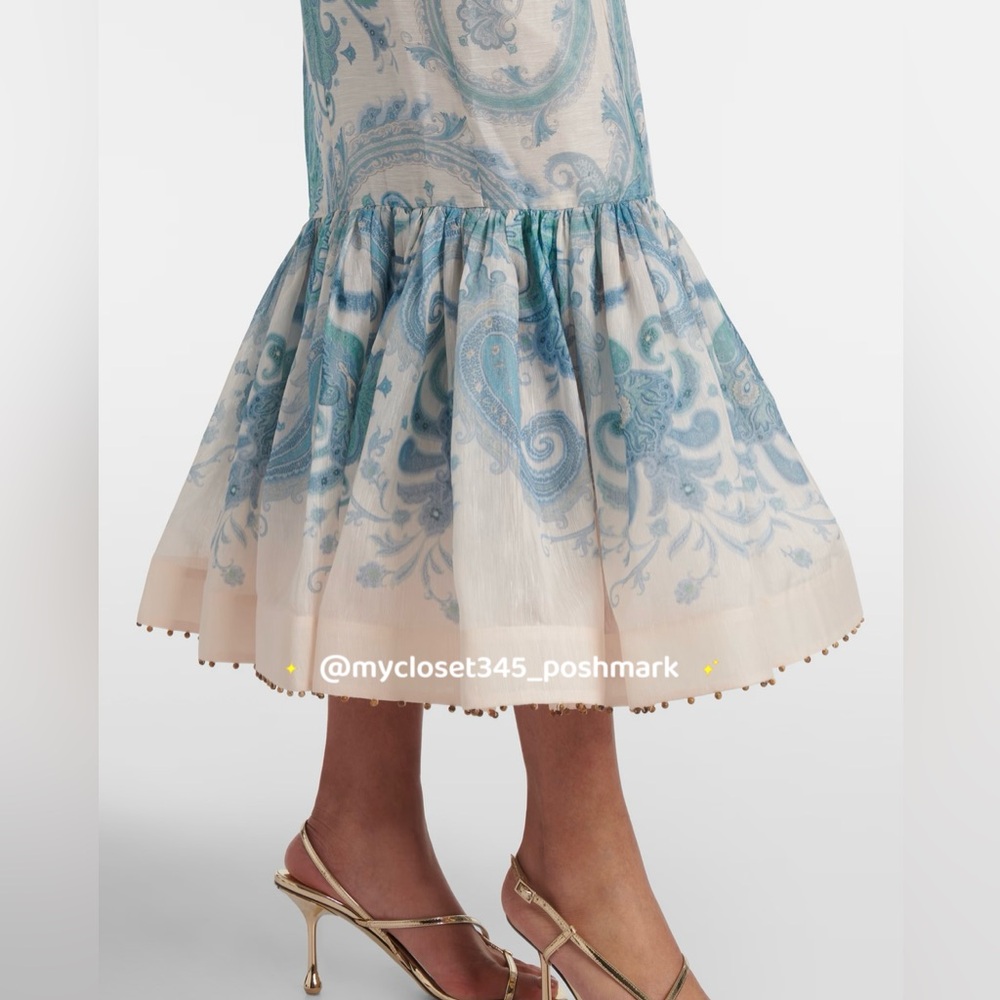 🔥RUNWAY NWT AU1 Zimmermann Illuminate Mermaid Gown - Picture 5 of 16